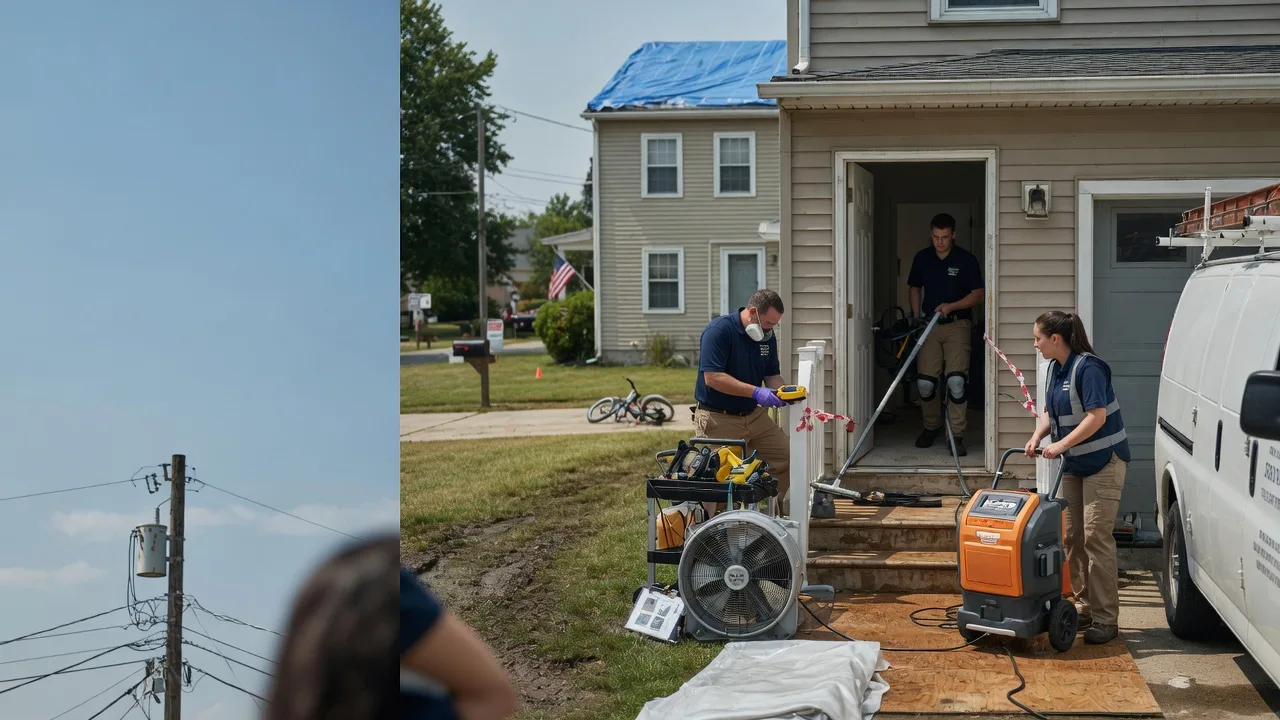 Water Damage Repair in Wing, AL near me